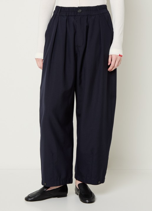Soeur Vernon high waist balloon fit broek met steekzakken