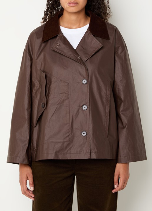 Sofie Schnoor Agatha jack met details van corduroy