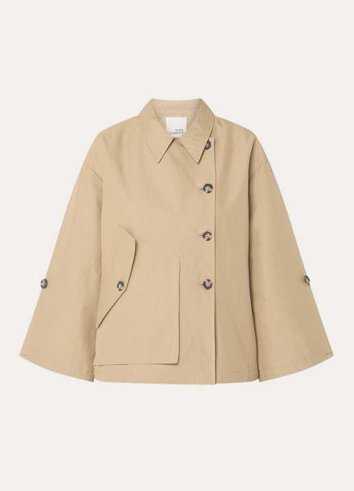 Sofie Schnoor Agatha jack met klepzak - voorkant 2 beige
