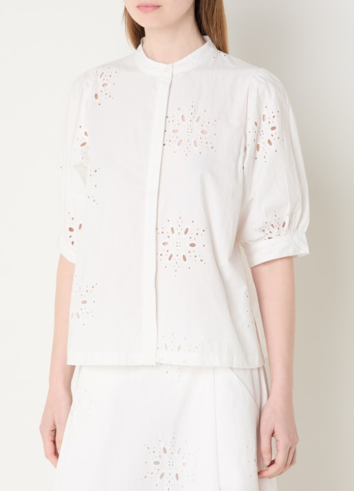 Sofie Schnoor Alessiasw blouse met broderie