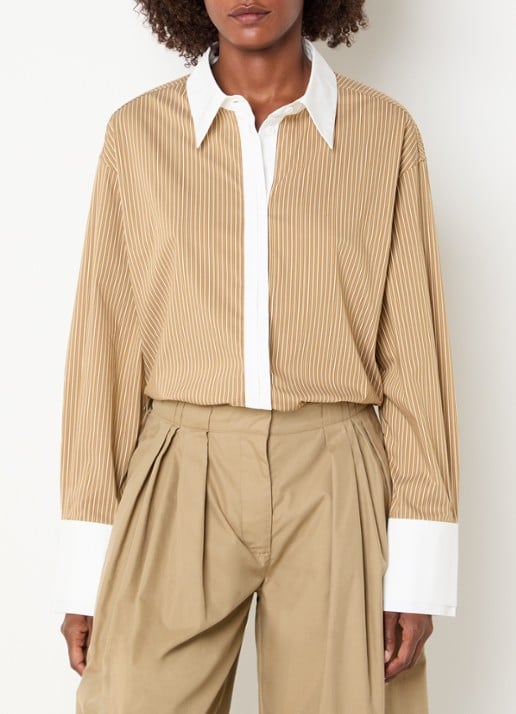 Sofie Schnoor Allisonsw oversized blouse met streepprint