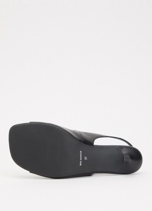 Sofie Schnoor Amies sandalette van leer - detail 3 zwart