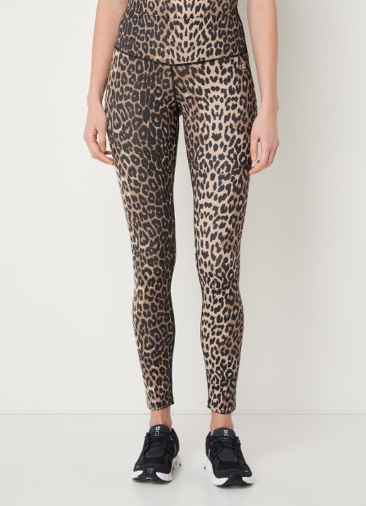 Sofie Schnoor Avalina legging met panterprint - detail bruin