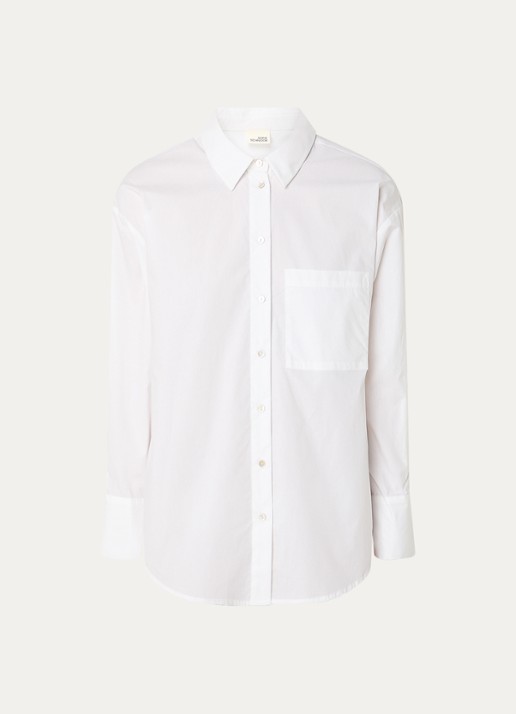 Sofie Schnoor Blouse met borstzak - voorkant wit