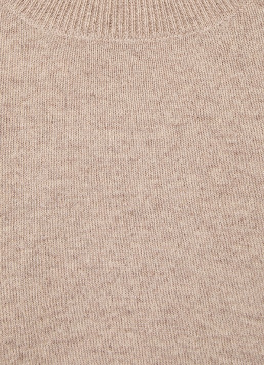 Sofie Schnoor Deliasy fijngebreide pullover van wol - detail 3 beige