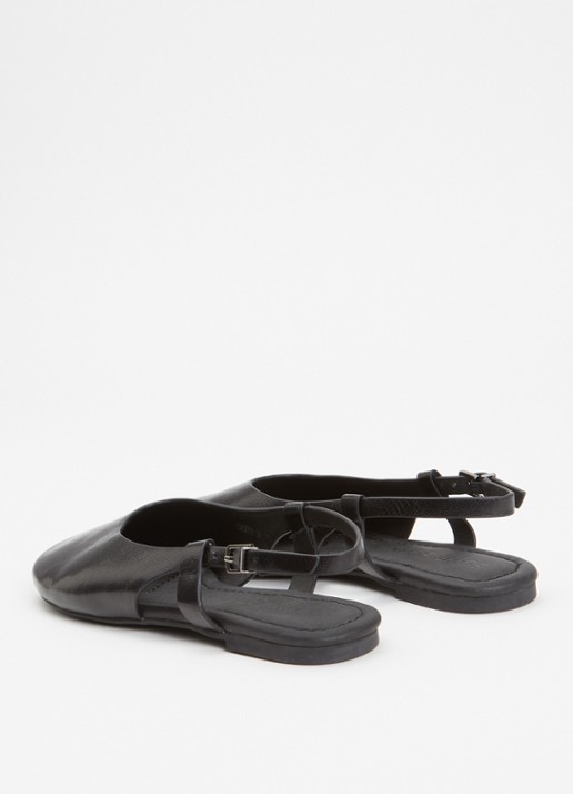 Sofie Schnoor Denisesw slingback van leer - achterkant 5 zwart