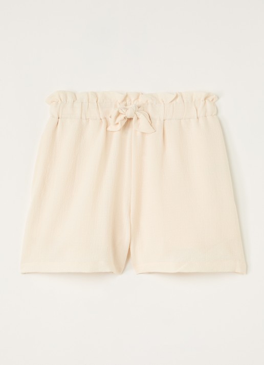 Sofie Schnoor Estrella straight fit korte broek met steekzakken