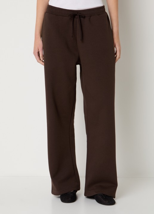 Sofie Schnoor Gabbispo mid waist loose fit joggingbroek met steekzakken