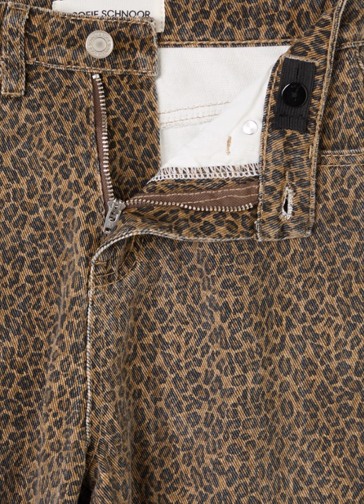 Sofie Schnoor Havana tapered jeans met steekzakken - detail 3 camel