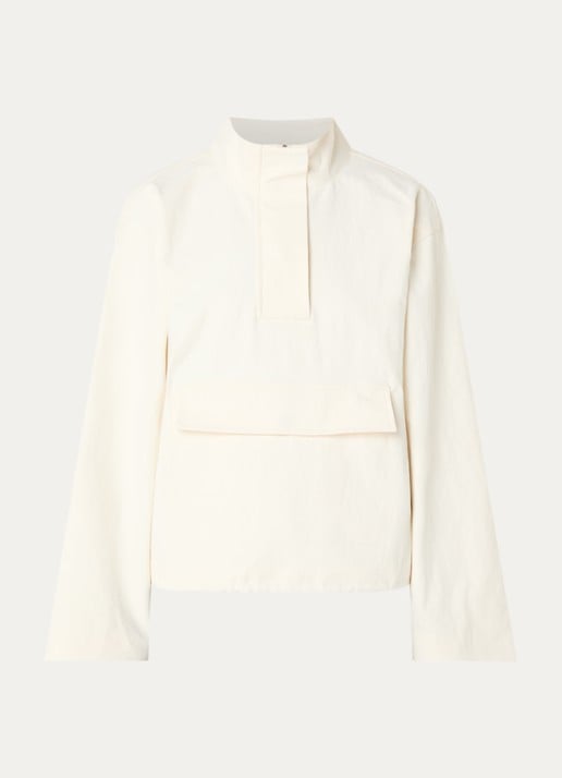 Sofie Schnoor Laika anorak met steekzakken - voorkant 3 creme