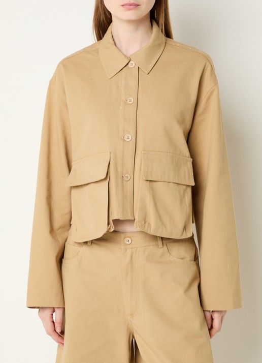 Sofie Schnoor Larksw cropped jack met klepzakken