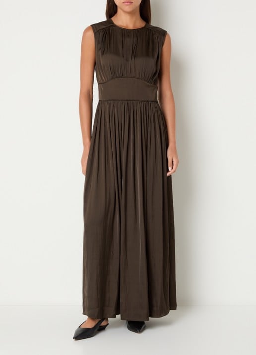 Sofie Schnoor Linsw maxi jurk met plooidetail