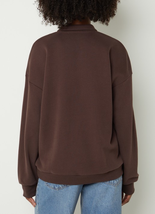 Sofie Schnoor Lume sweater met polokraag - achterkant bruin