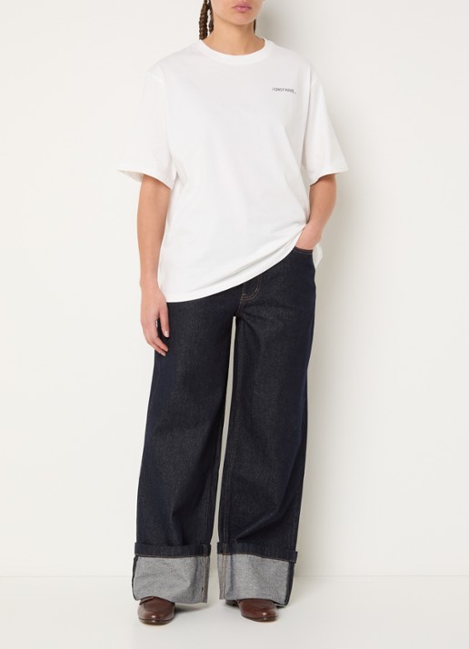 Sofie Schnoor Maesw T-shirt met print - voorkant 2 wit