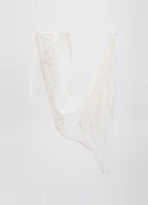 Sofie Schnoor Minas sjaal  - detail 2 creme