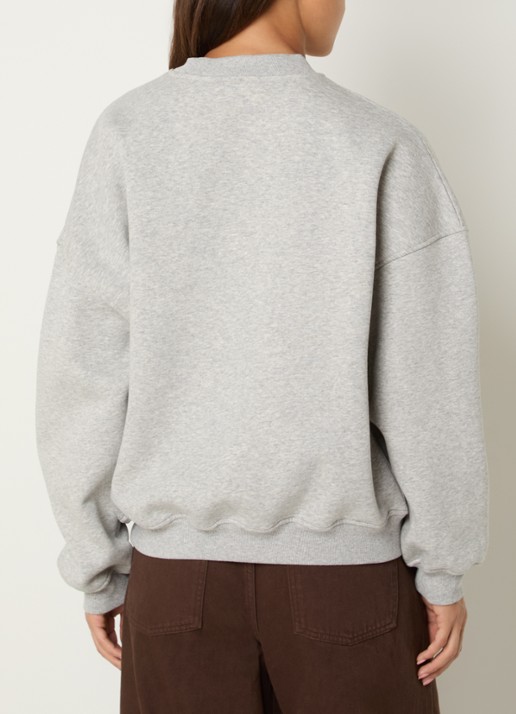 Sofie Schnoor Paross sweater met ronde hals - achterkant 3 grijs