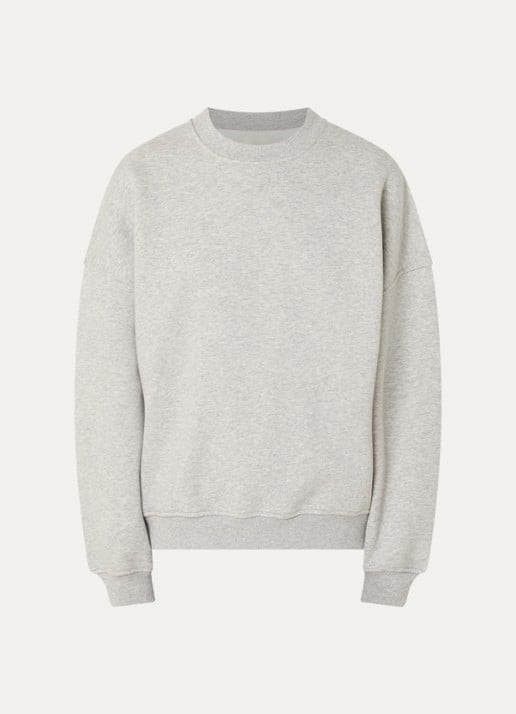 Sofie Schnoor Paross sweater met ronde hals - voorkant grijs