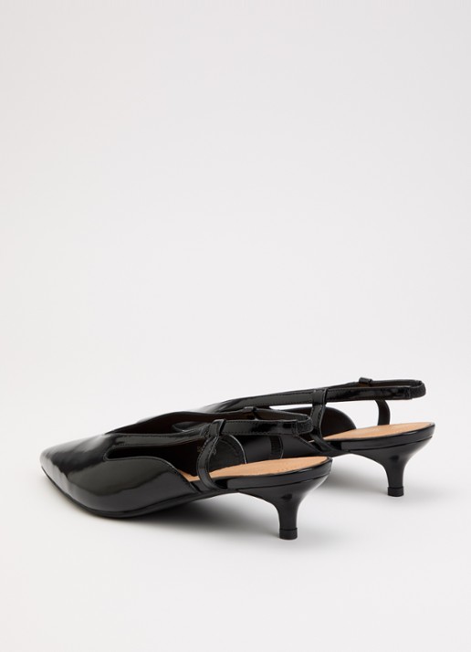 Sofie Schnoor Rill slingback van leer - achterkant 5 zwart