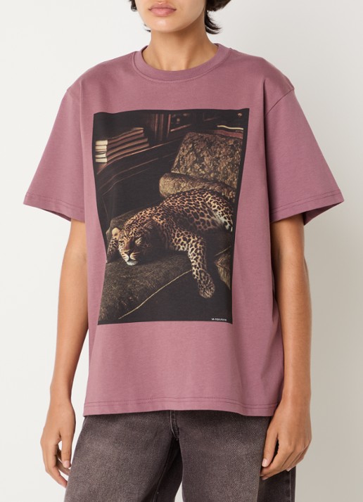 Sofie Schnoor Riversw T-shirt met print - detail 3 taupe