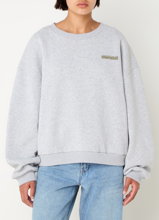 Sofie Schnoor Sweater met front- en backprint - achterkant 3 grijsmele
