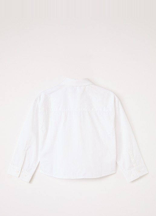 Sofie Schnoor Sylviasy blouse met strass - voorkant 3 wit