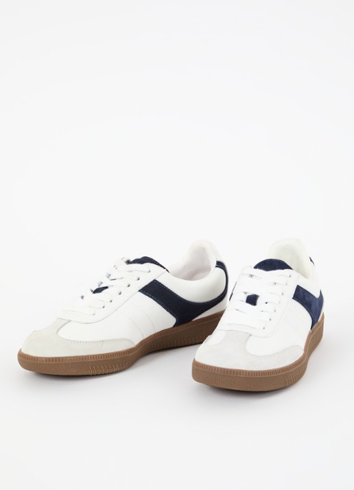 Sofie Schnoor T426 sneaker van leer - detail 3 donkerblauw