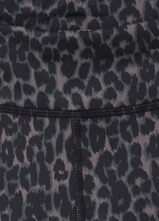 Sofie Schnoor Trainingslegging met panterprint - detail grijs