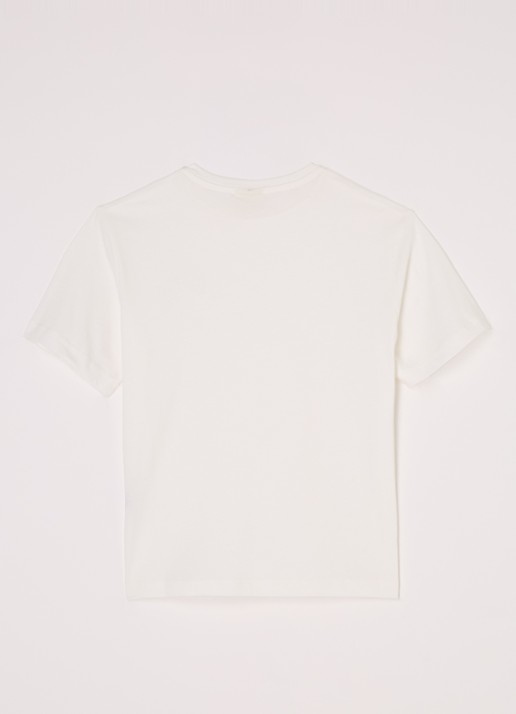 Sofie Schnoor Verasy T-shirt met logo - voorkant 2 wit