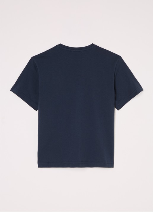 Sofie Schnoor Verasy T-shirt met logo - voorkant 2 donkerblauw