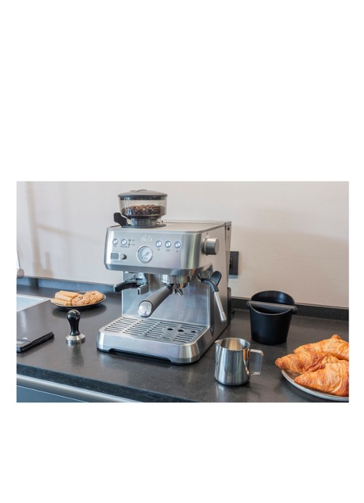 Solis Grind & Infuse Perfetta espressomachine 1019  - detail 5 zilver
