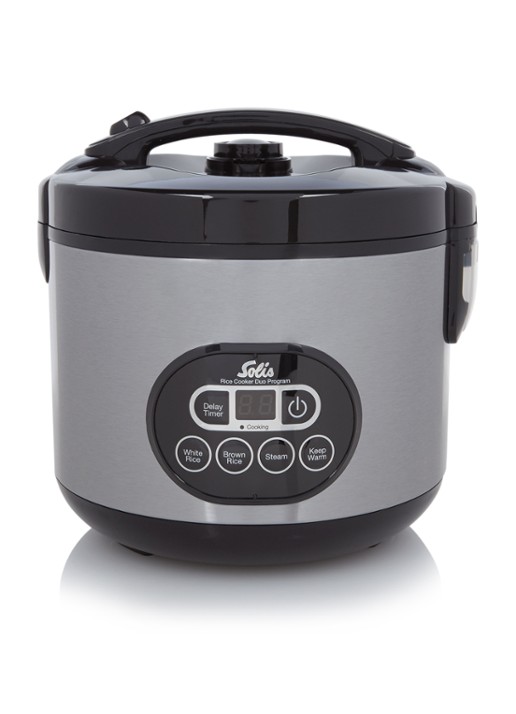 Solis Rijstkoker Duo Program 1,2 liter type 817 - voorkant 2 zilver