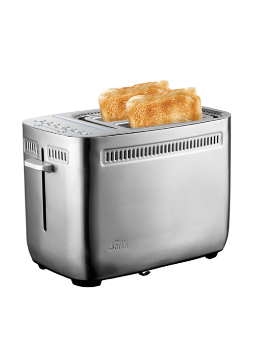 Solis Sandwich Toaster broodrooster 8003  - voorkant zilver