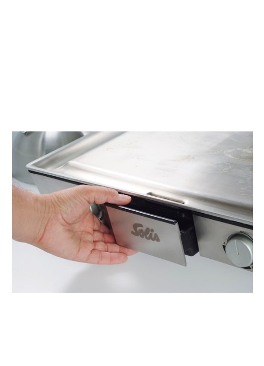 Solis Teppanyaki@Home tafelgrill 49 x 39 cm 795 - detail 4 zilver