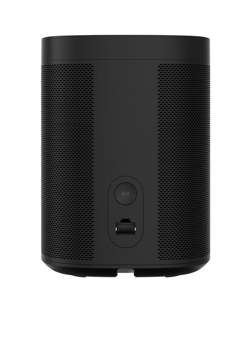 Sonos One (Gen 2) smart speaker met Google Assistant stembediening - detail 3 zwart