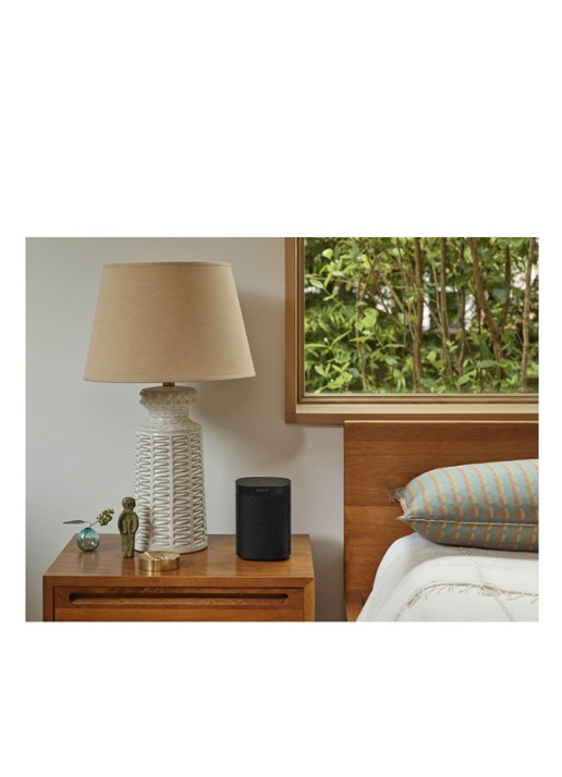 Sonos One SL speaker - detail 2 zwart