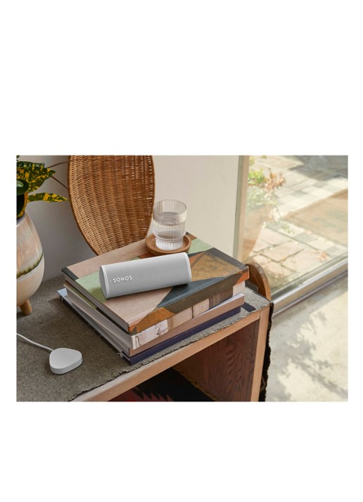 Sonos Roam smart speaker met Google Assistant stembediening - detail 4 wit