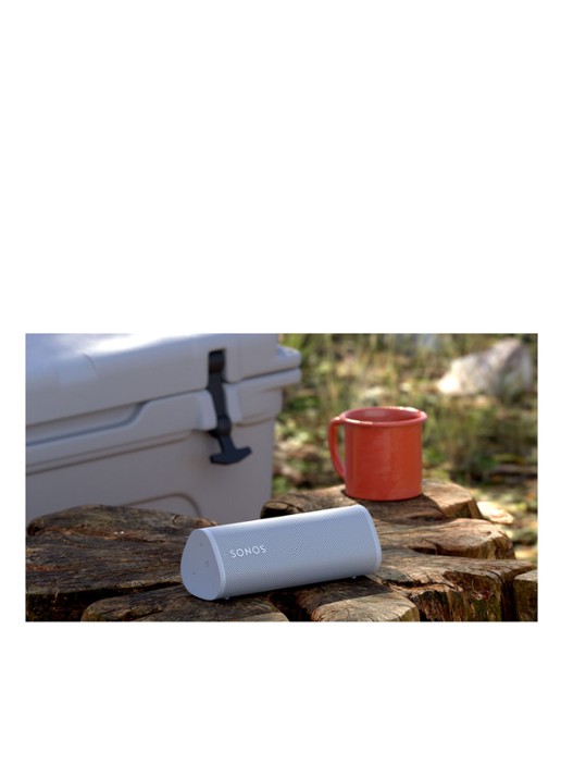 Sonos Roam smart speaker met Google Assistant stembediening - detail 5 wit