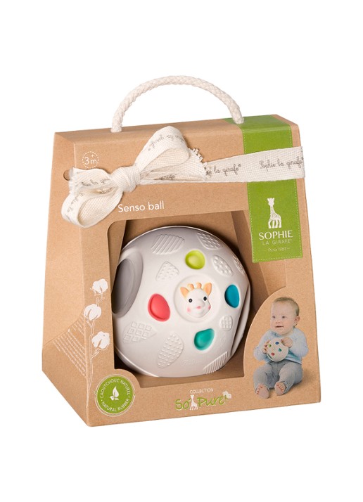 Sophie de Giraf So'pure senso'ball - achterkant 5 multicolor