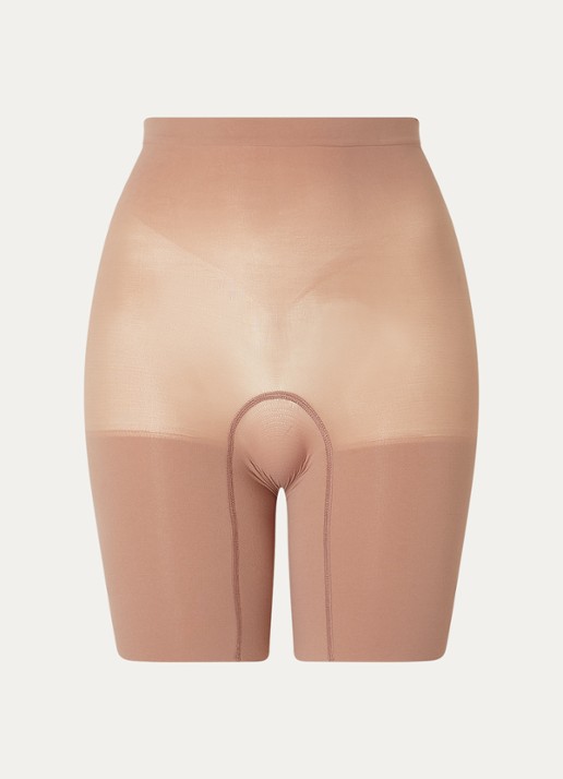 SPANX Everyday naadloze corrigerende short - voorkant lichtbruin
