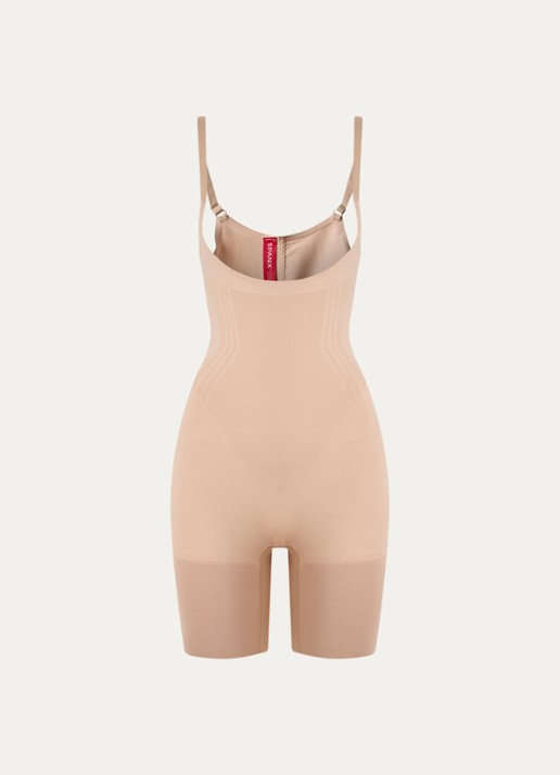 SPANX Gofigure corrigerende body - voorkant 4 beige