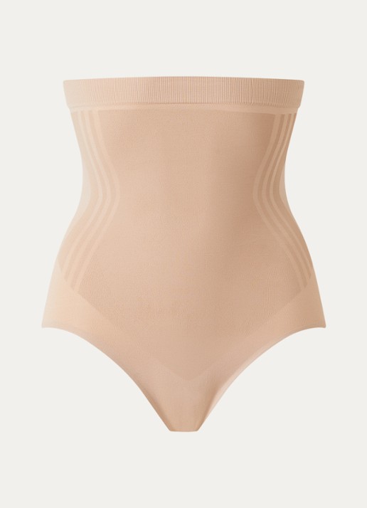SPANX Gofigure corrigerende slip - voorkant 4 beige