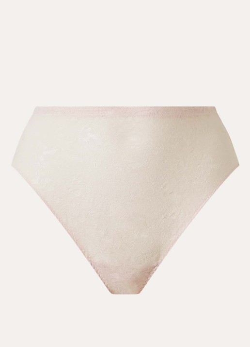 SPANX High waist hipster van kant - voorkant 3 creme