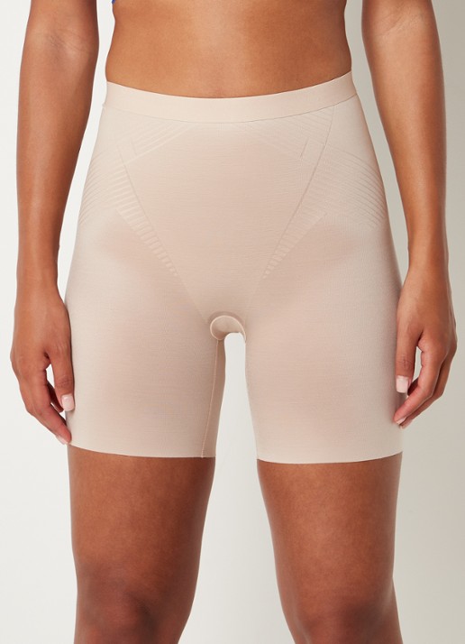 SPANX Invisible corrigerende short met glanzende finish