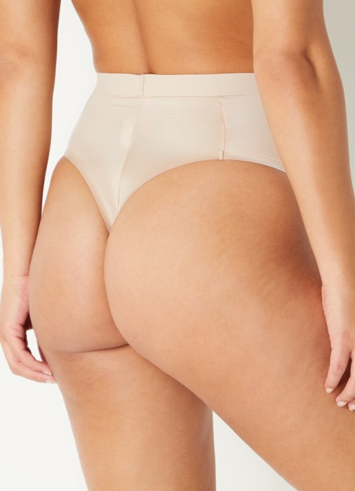 SPANX Invisible corrigerende string - achterkant beige