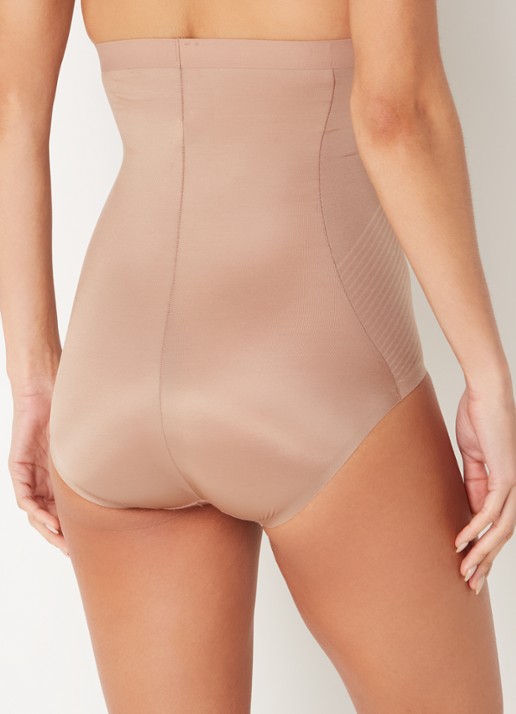 SPANX Invisible high waisted corrigerende slip - achterkant lichtbruin