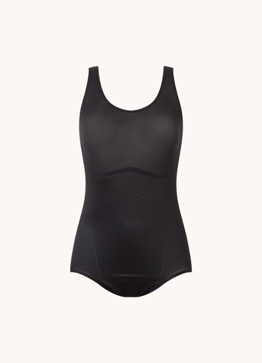 SPANX Invisible naadloze corrigerende body - voorkant 4 zwart