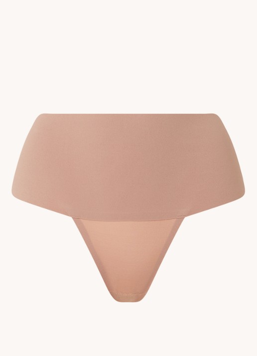 SPANX Undie-Tectable naadloze corrigende string - voorkant 2 lichtbruin