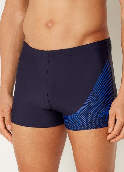 Speedo  Medley zwemboxer met logo - detail multicolor