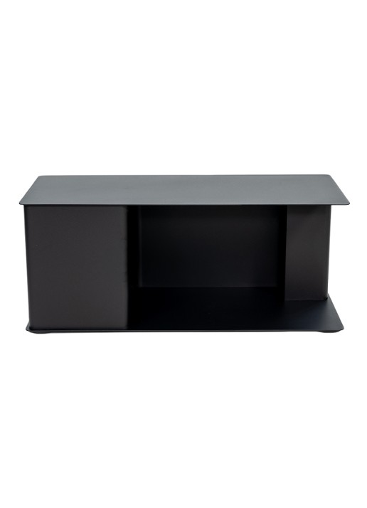 Spinder Adaptable banktafel 90 x 40 cm - voorkant 8 zwart