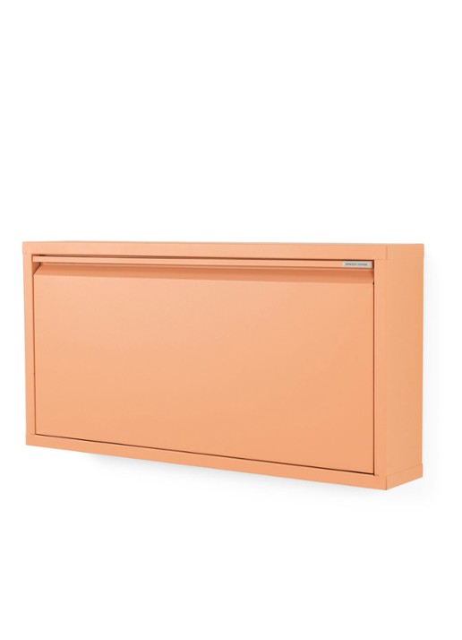 Spinder Billy 1 schoenenkast 75 cm met 1 vak - voorkant 2 oranjerood